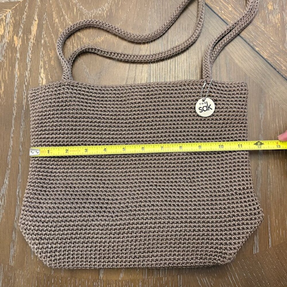 PRICE DROP!!! The Sak Crochet Neutral Beige Shoulder Bag - Picture 7 of 9